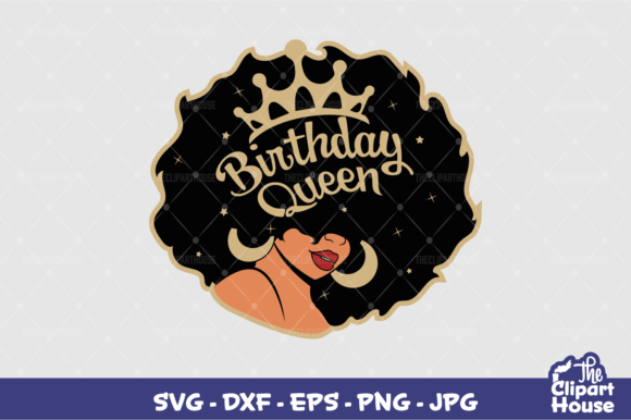 Birthday Queen 3 Design for Cutting Machines