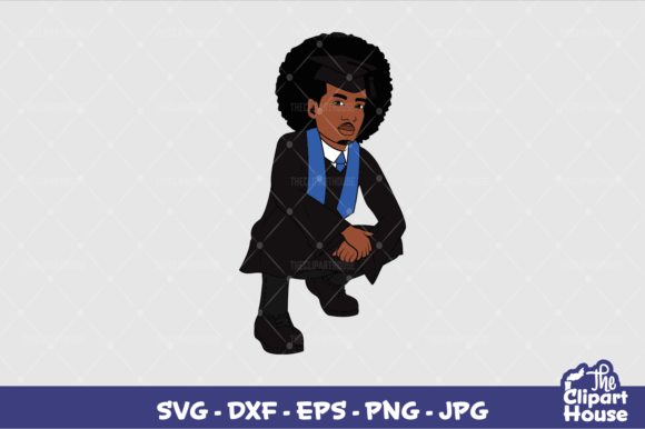 Black Man Graduation 2: A Versatile Digital Asset for Creative Projects