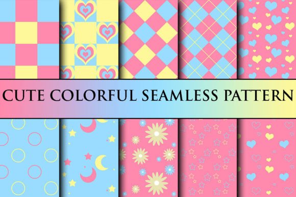 Cute Colorful Seamless Pattern