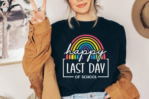 Happy Last Day of School SVG Teacher PNG