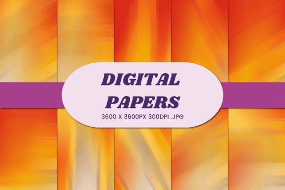 Retro Vintage Abstract 38 Digital Paper