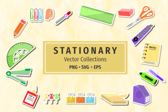Stationary Vector Collections: A Strategic Approach to Elevating Brand Identity