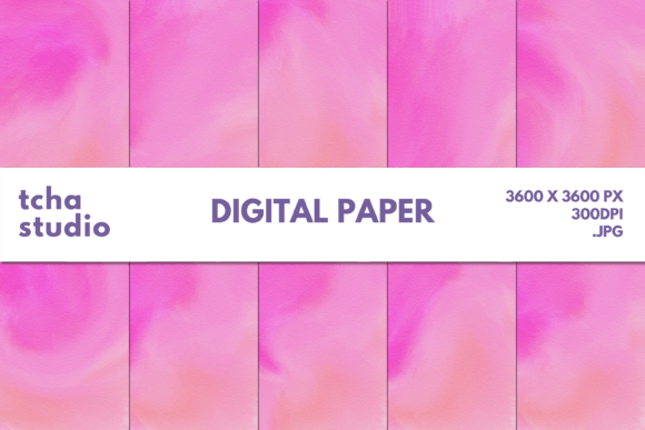 Summer Watercolor 8 Digital Papers