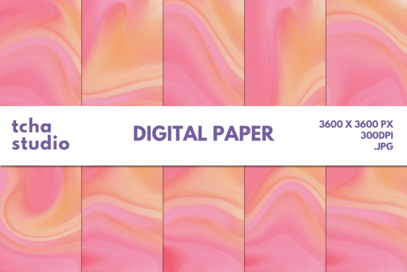 Summer Watercolor 9 Digital Papers
