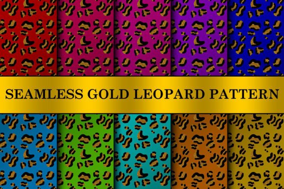 The Strategic Value of Seamless Gold Leopard Pattern in Modern Digital Design and Physical Production