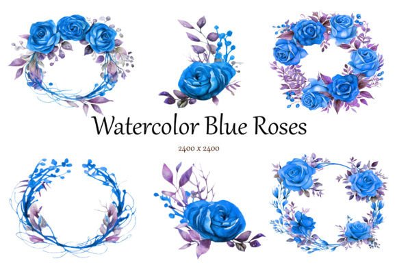 Watercolor Blue Roses Clipart: Elevating Your Designs Without the Common Pitfalls